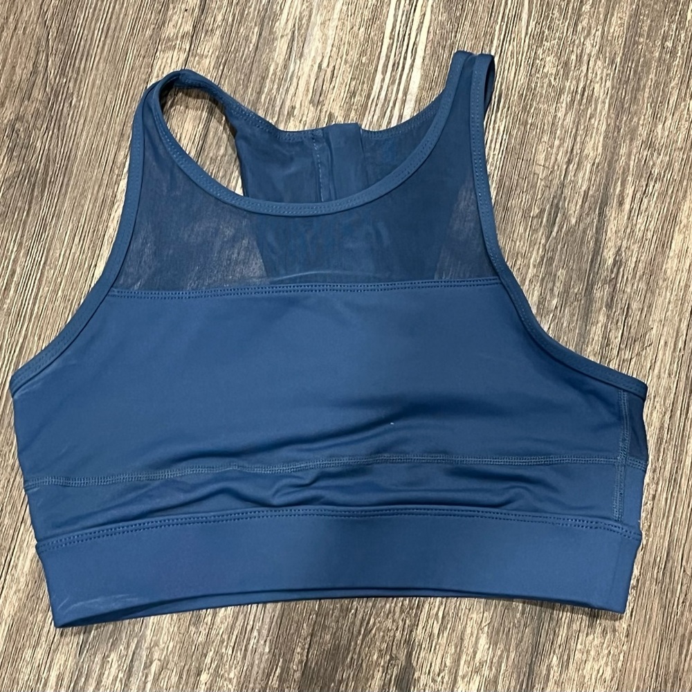 Zyia medium All Star bra, navy. EUC